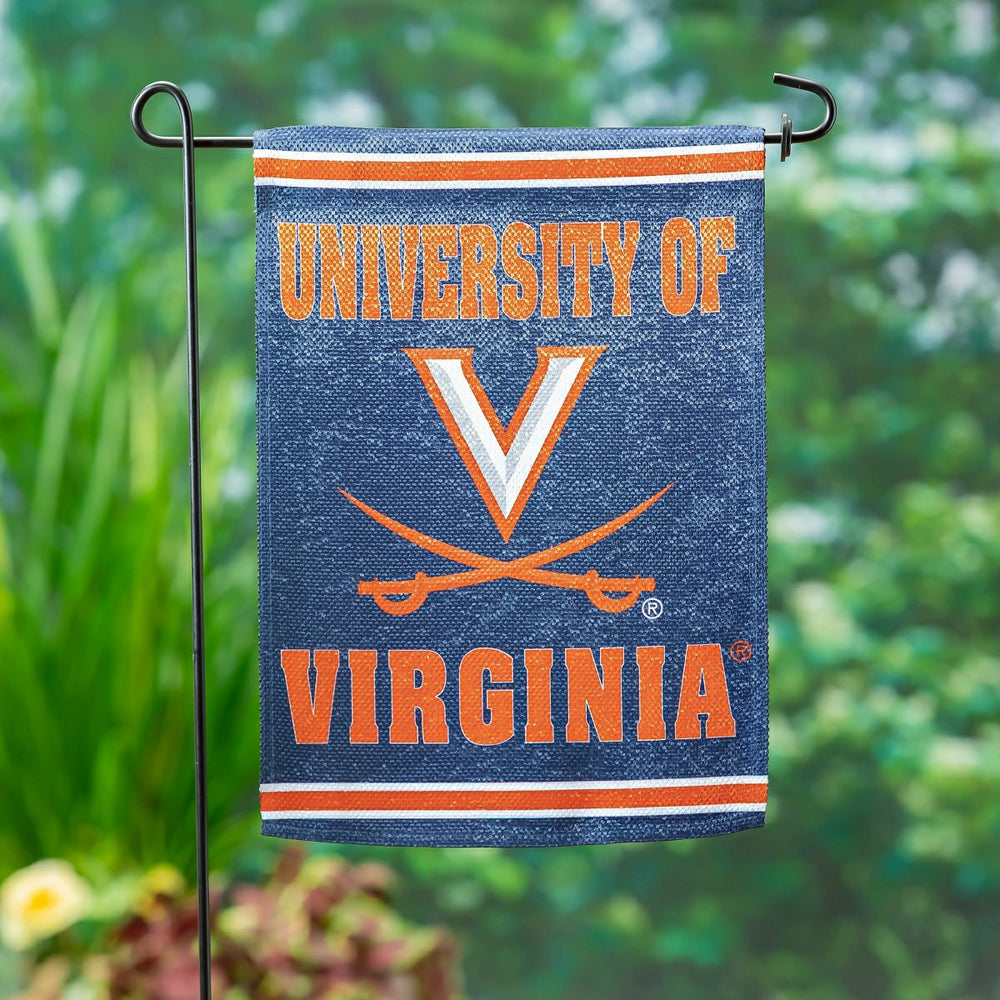 Embossed Suede Flag, GDN Size, University of Virginia, Collegiate, Home