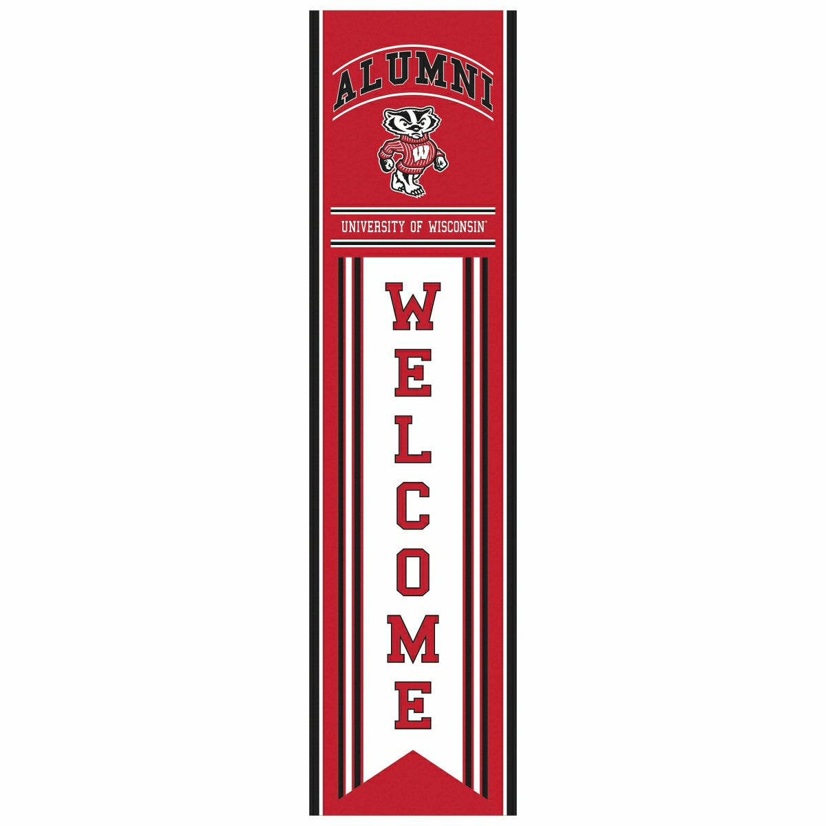 University of Wisconsin-Madison Alumni Single Sided Large Leaner, 46", Collegiate, Home