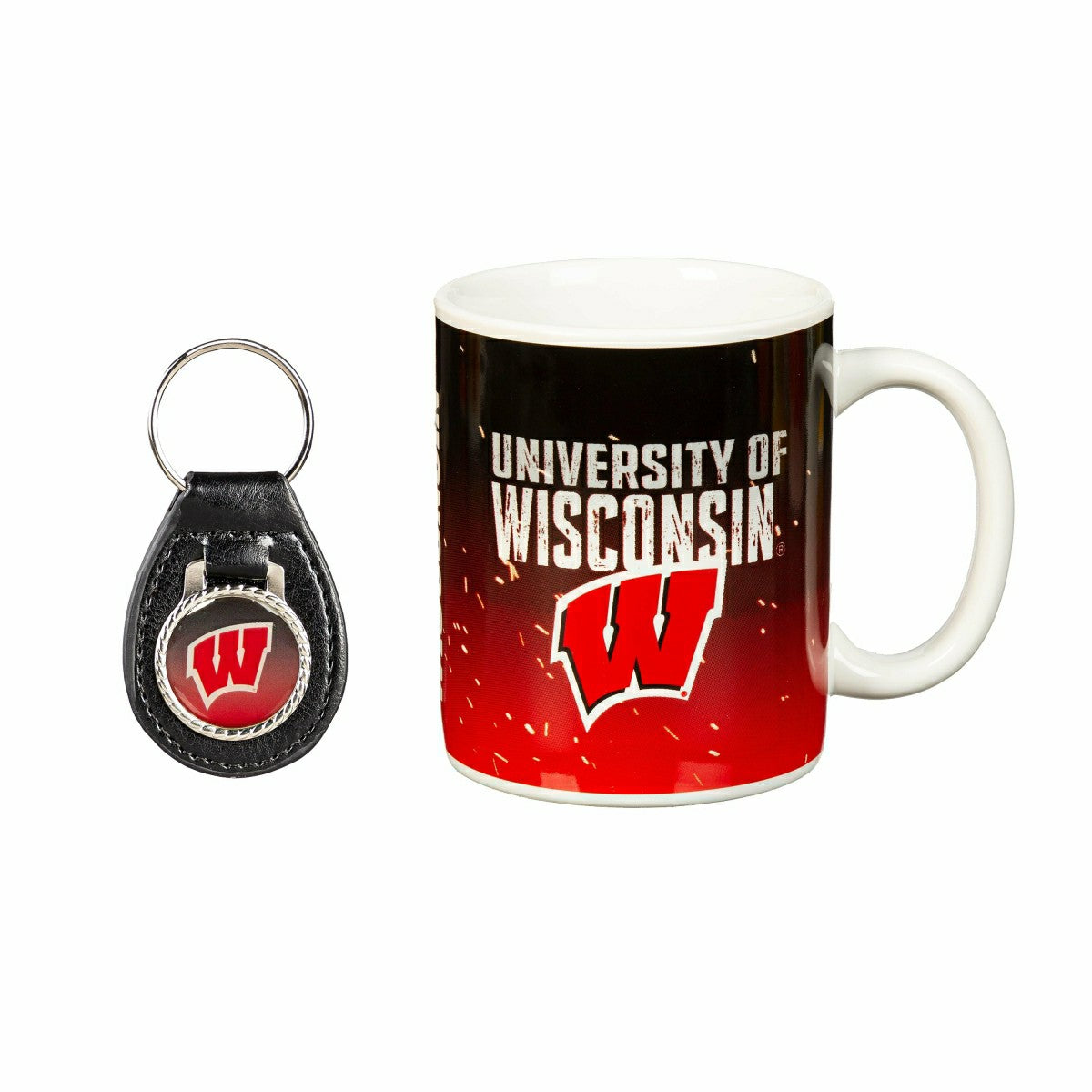 Cup Gift Set, University of Wisconsin, Collegiate, Home