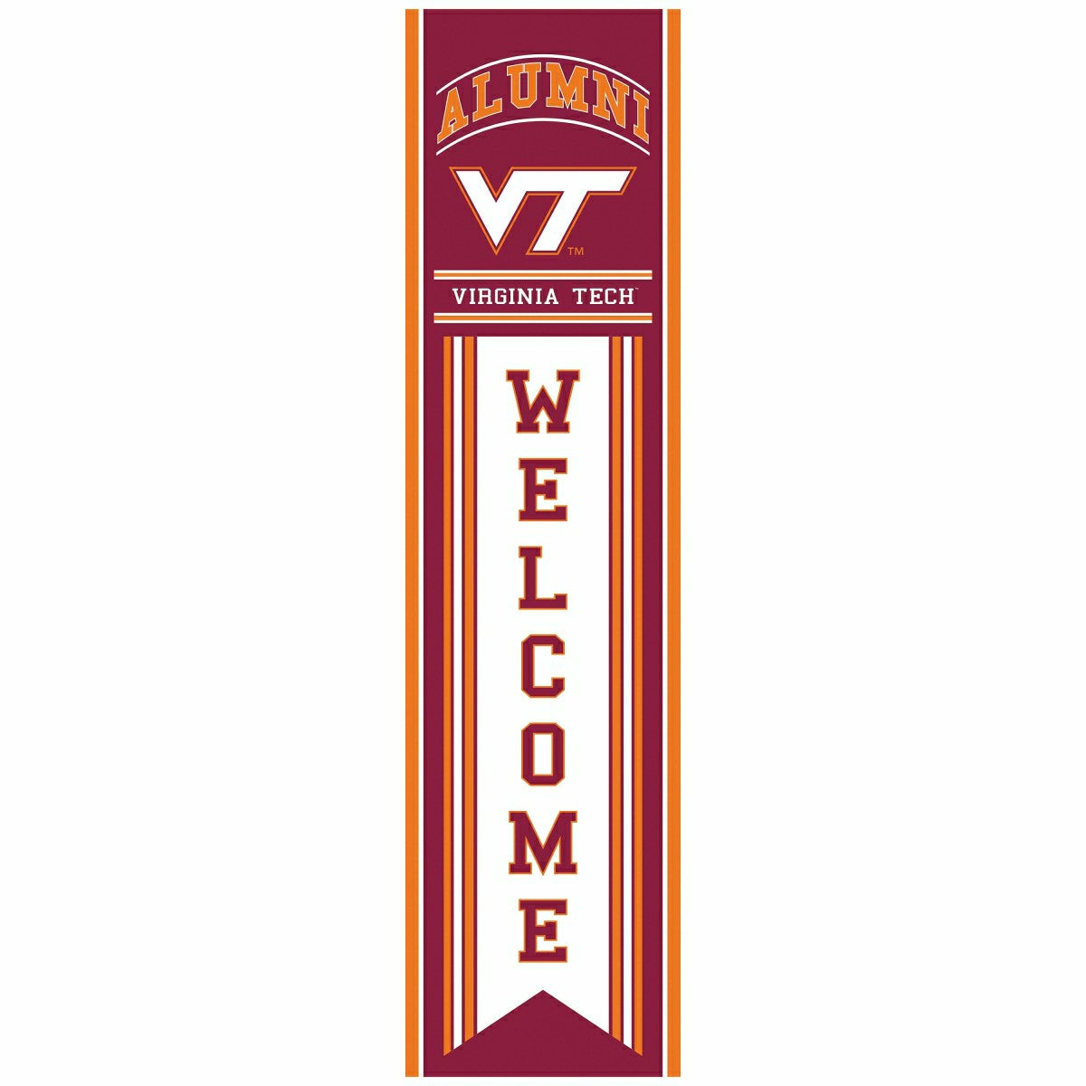 Virginia Tech Alumni Single Sided Large Leaner, 46", Collegiate, Home