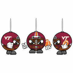 Virginia Tech, Ball Head Ornament, Collegiate, Home