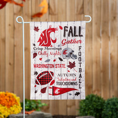 Washington State University, Moire Flag, GDN, Fall Seasonal, Collegiate, Home