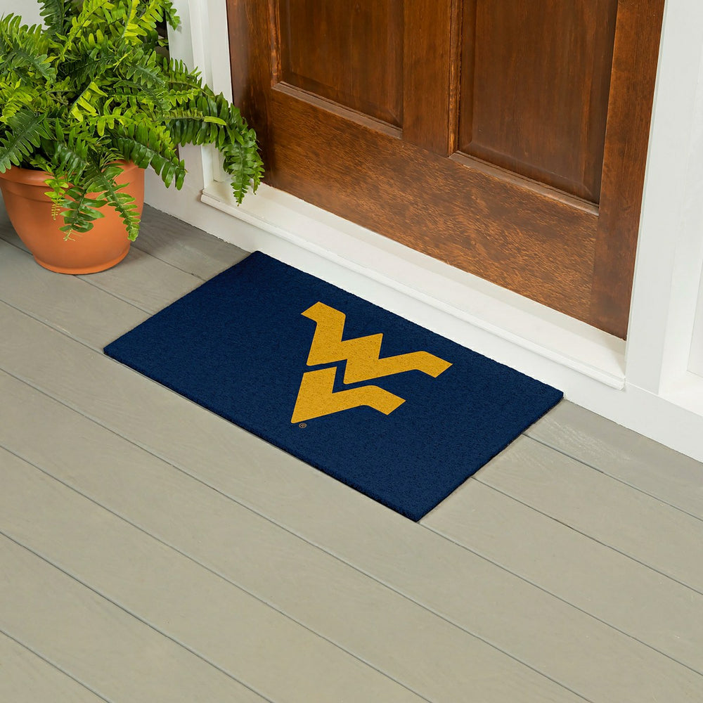 Full Color PVC Mat, 16" x 28", West Virginia University, Collegiate