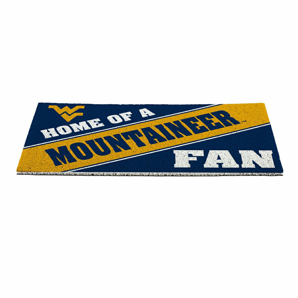 West Virginia University, PVC Mat COLOR, Home of a Fan, Collegiate
