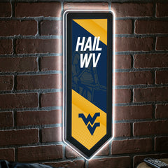 LED Wall Decor, Pennant, West Virginia University, Collegiate, Home