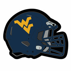 LED Wall Decor, Helmet, West Virginia University, Collegiate, Home