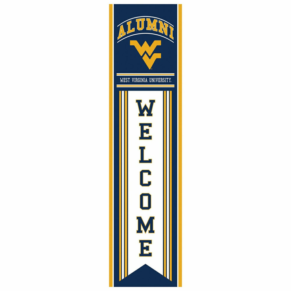 West Virginia University Alumni Single Sided Large Leaner, 46", Collegiate, Home