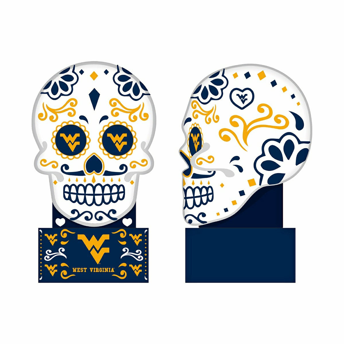 West Virginia University, Sugar Skull Statue, Collegiate, Home