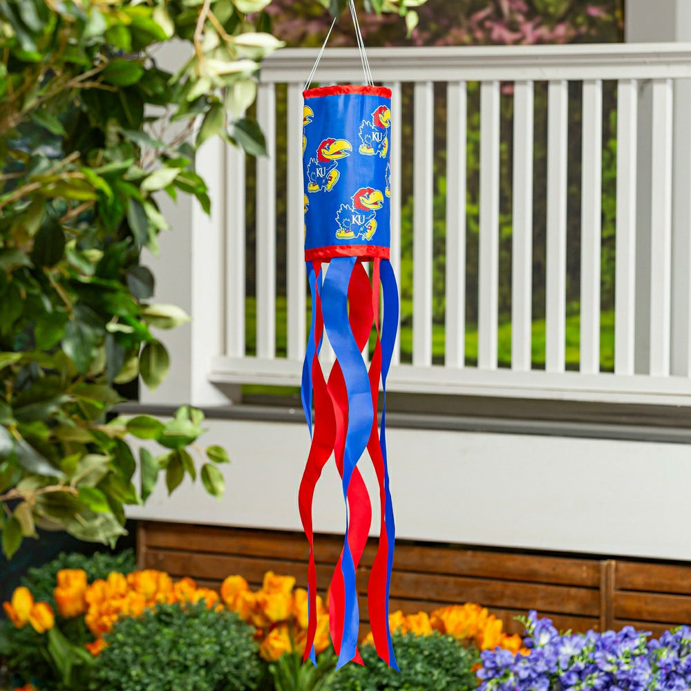 University of Kansas Windsock, Home, Collegiate