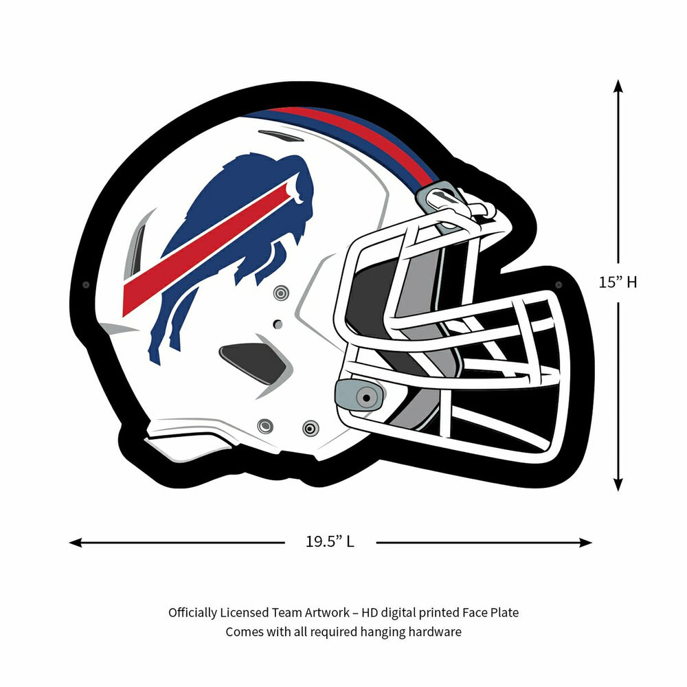 LED Wall Decor, Helmet, Buffalo Bills, NFL, Home