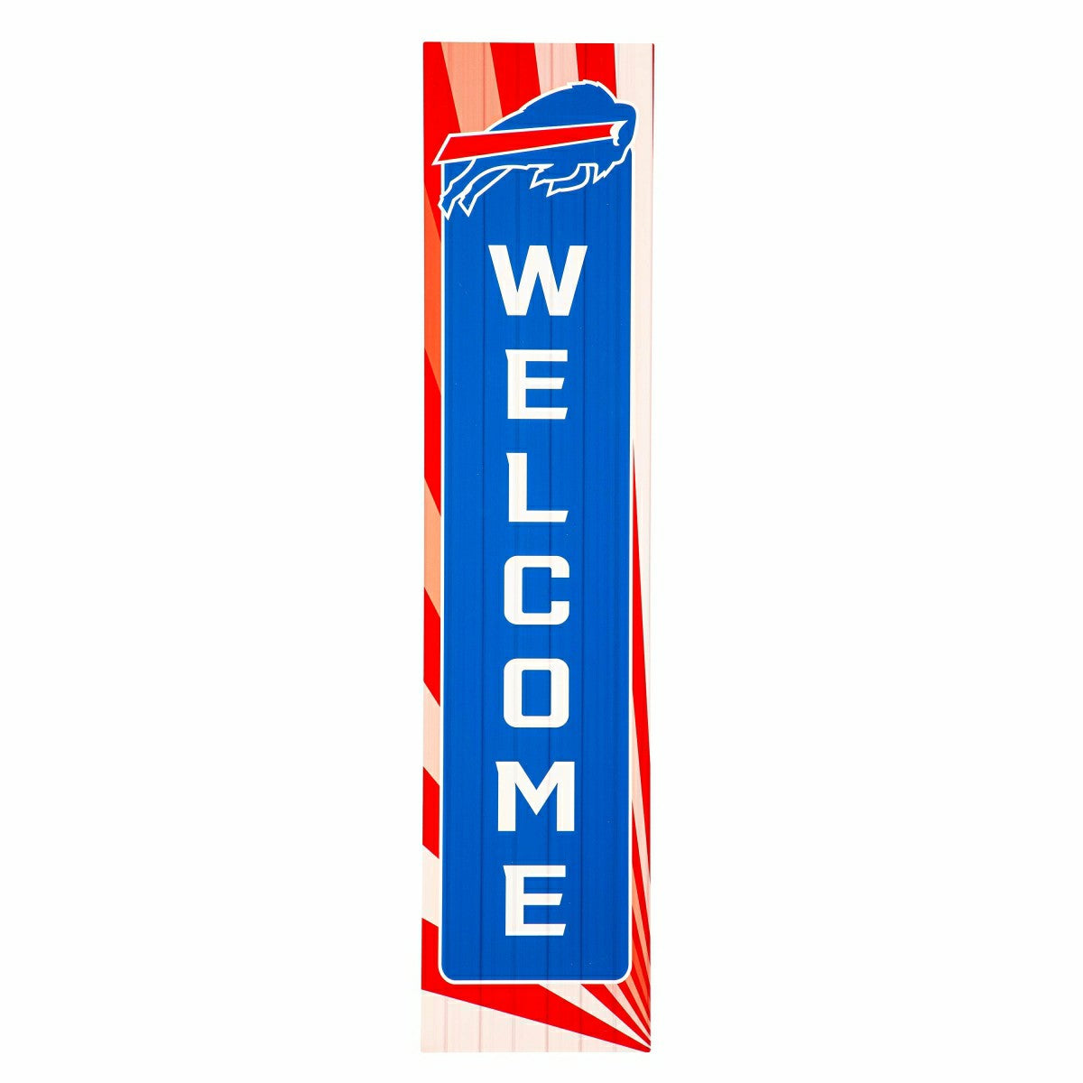 Buffalo Bills Summer Seasonal Single Sided Large Leaner, 46", NFL, Home