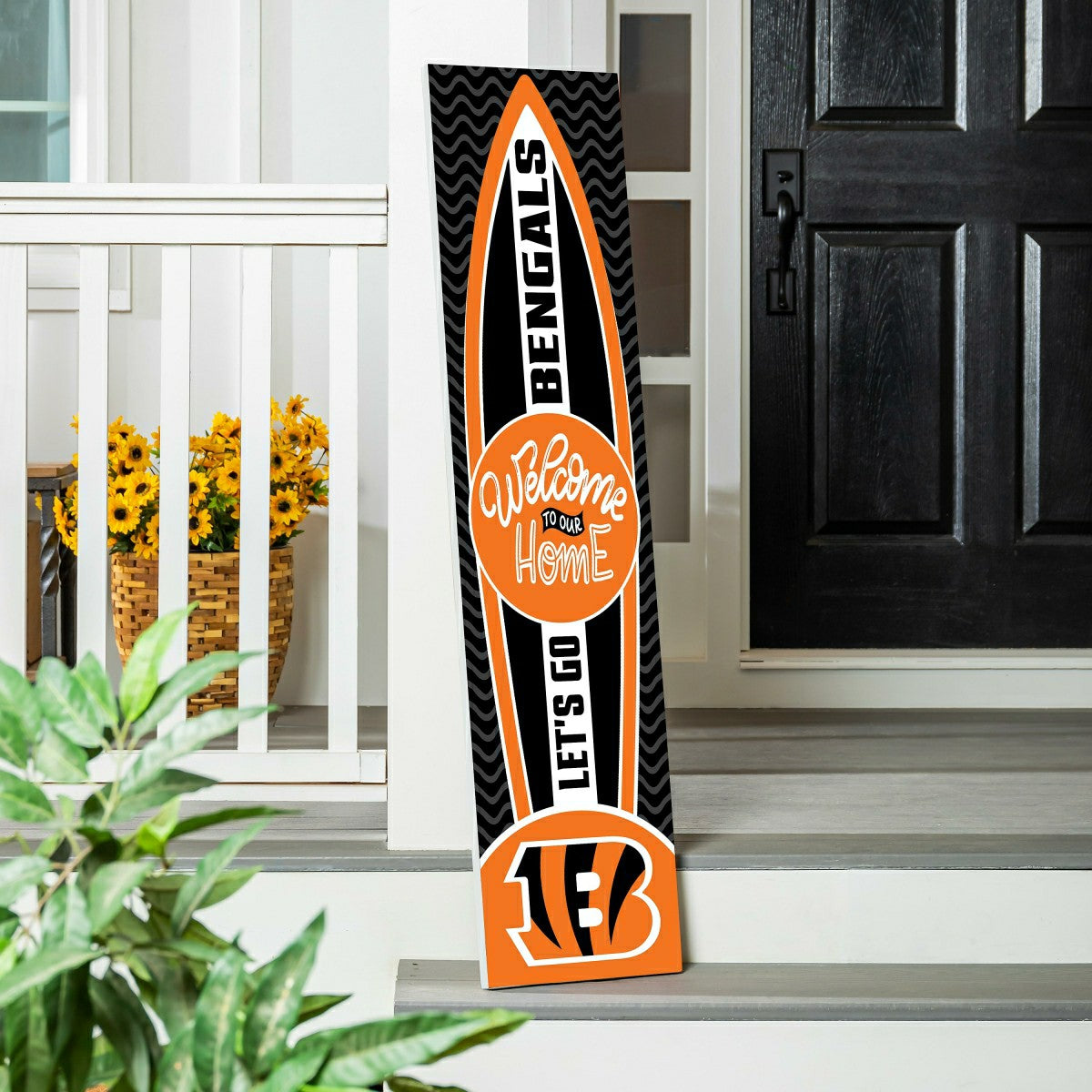 Cincinnati Bengals Summer Seasonal Surfboard ECM Exclusive 47" Single , NFL, Home