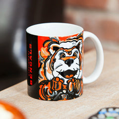 Cincinnati Bengals, 11oz Mug Justin Patten, NFL, Home