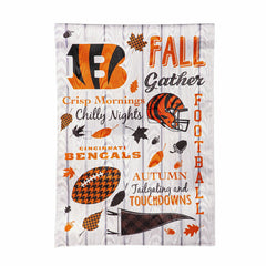 Cincinnati Bengals, Moire Flag, GDN, Fall Seasonal, NFL, Home