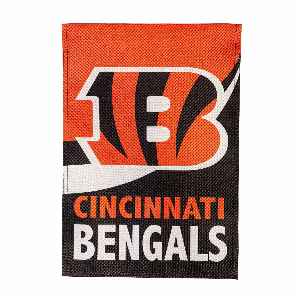 Cincinnati Bengals Burlap Flag GDN Size, NFL, Home