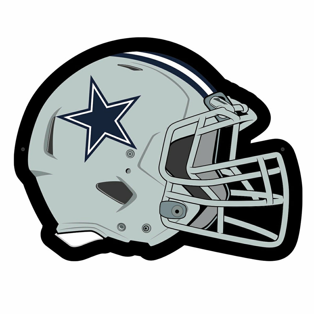 LED Wall Decor, Helmet, Dallas Cowboys, NFL, Home