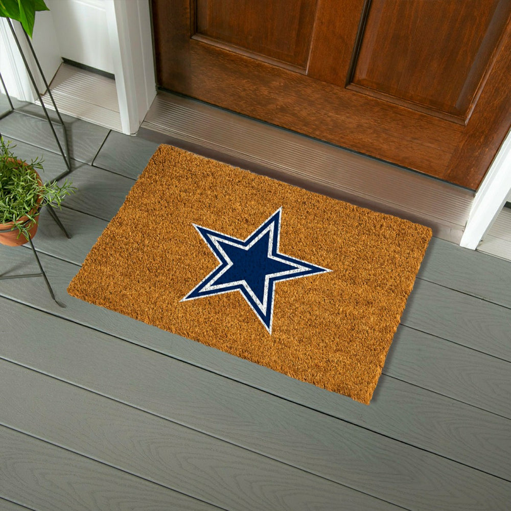 Coir Mat, 16"x28", Dallas Cowboys, NFL
