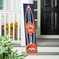 Denver Broncos Summer Seasonal Surfboard ECM Exclusive 47" Single Side, NFL, Home
