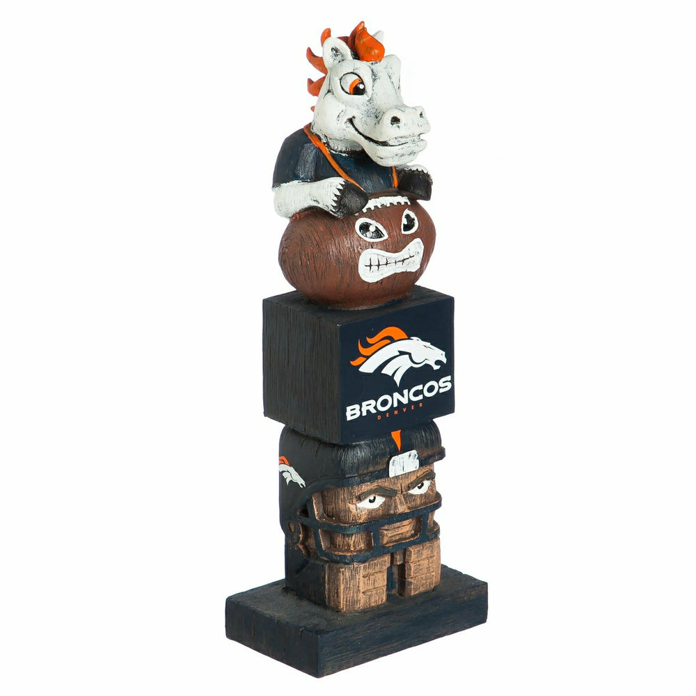 Denver Broncos Tiki Team Totem Garden Statue, NFL, Home