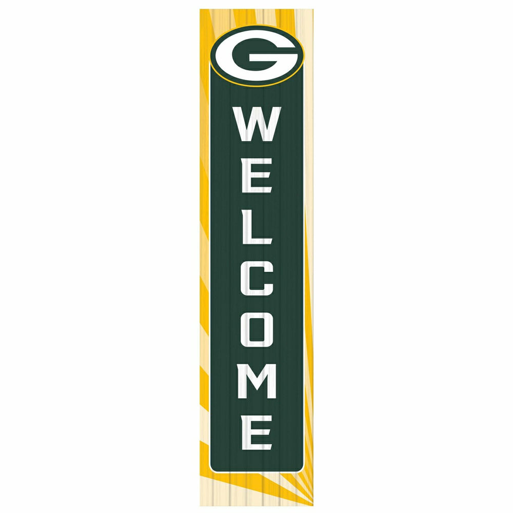 Green Bay Packers Summer Seasonal Single Sided Large Leaner, 46", NFL, Home