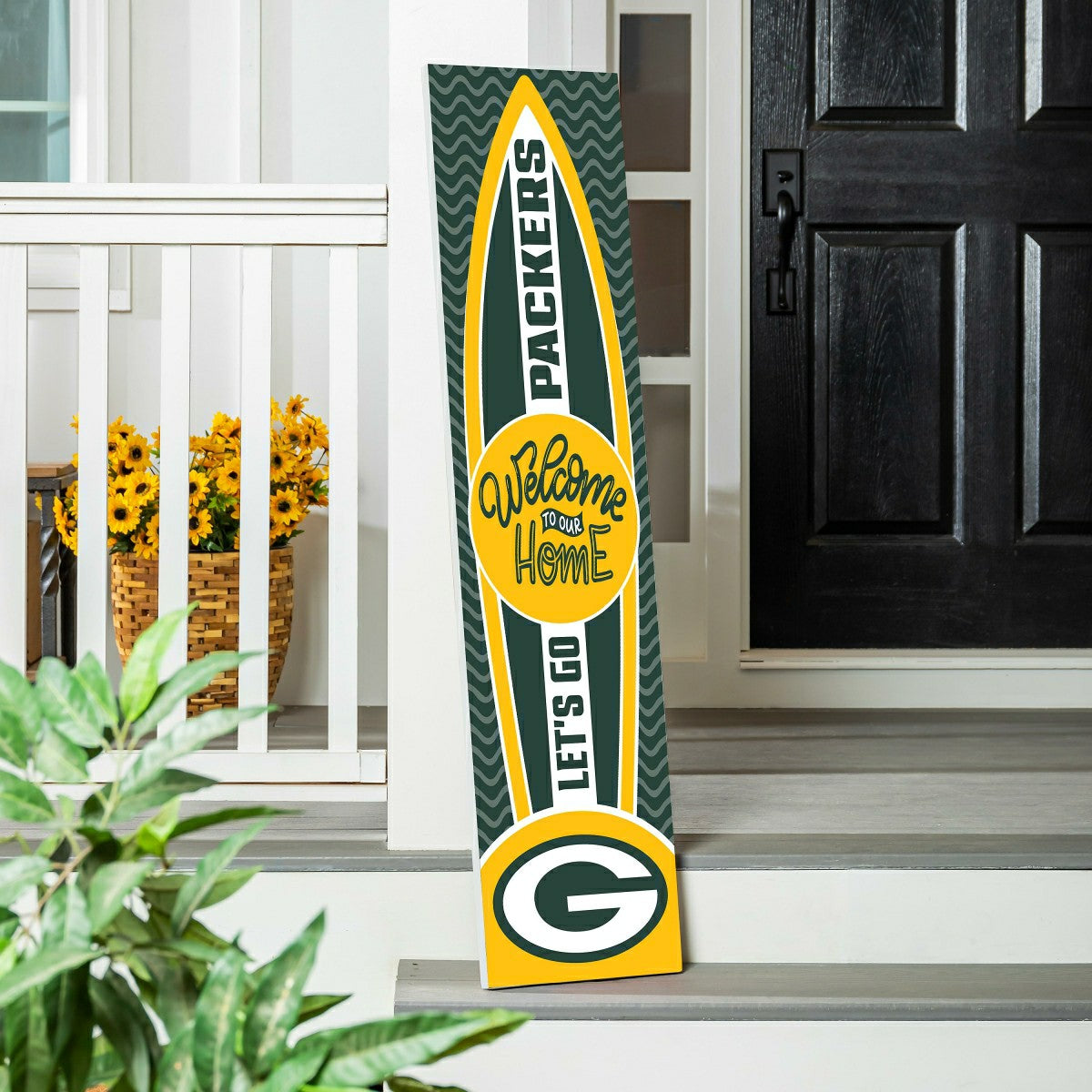 Green Bay Packers Summer Seasonal Surfboard ECM Exclusive 47" Single S, NFL, Home