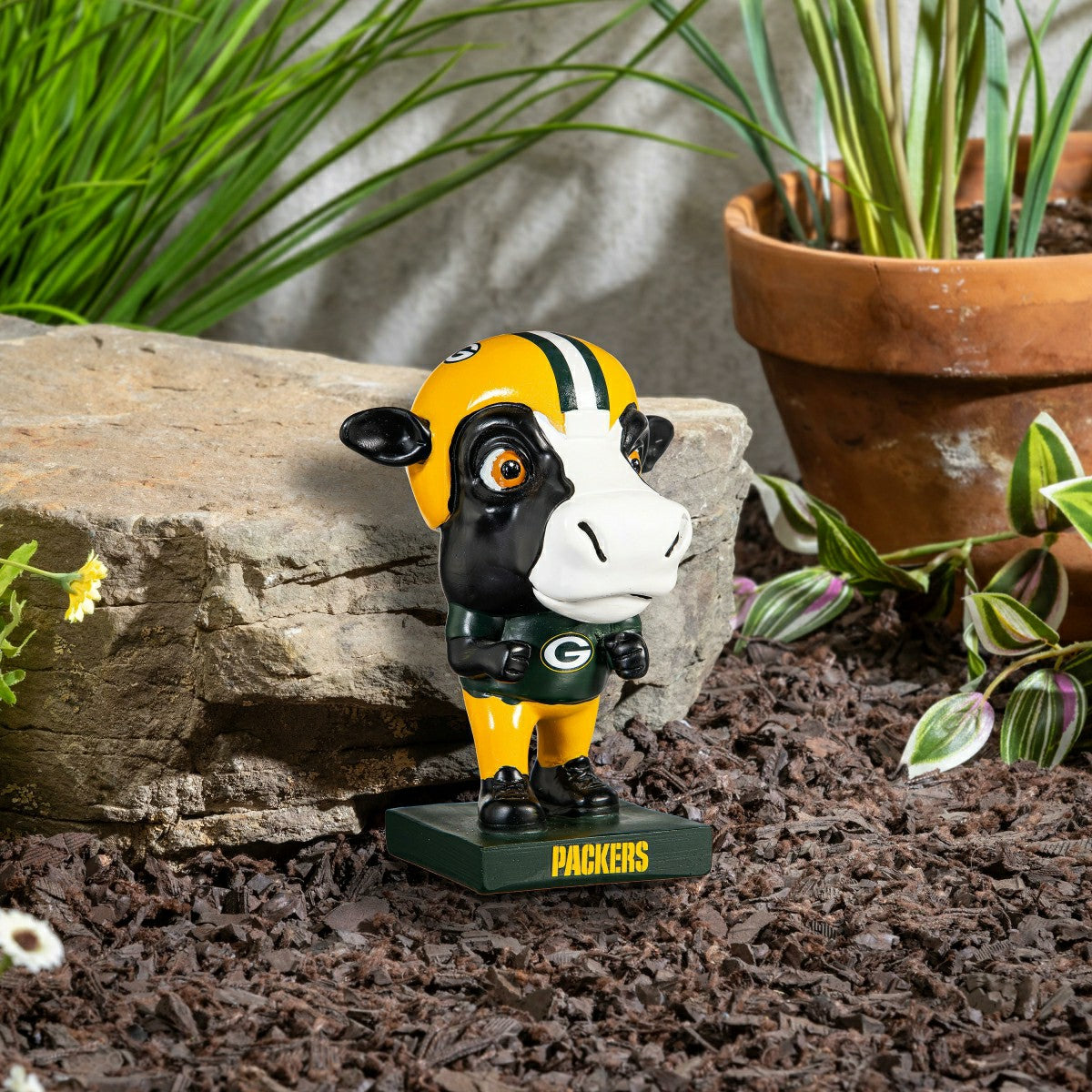 Lil Big Head Statue, Mascot, Green Bay Packers, NFL, Home