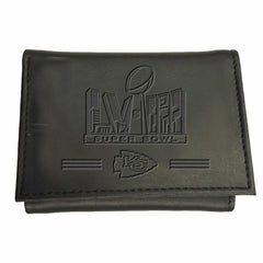 Kansas City Chiefs, Wallet, Tri-Fold, SB58 Champions, Black, NFL, Home