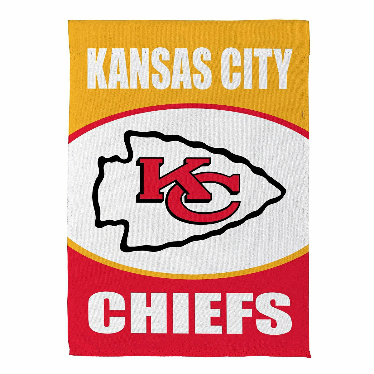 Kansas City Chiefs Suede Garden Flag, NFL