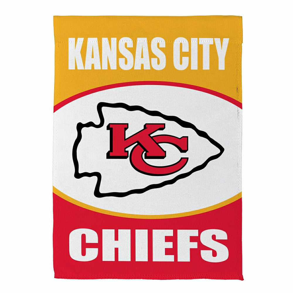 Kansas City Chiefs Suede Garden Flag, NFL