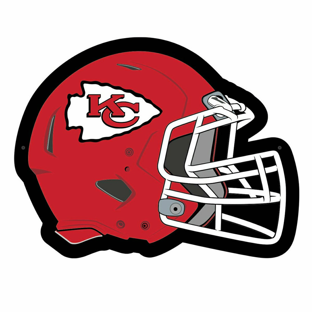 LED Wall Decor, Helmet, Kansas City Chiefs, NFL, Home