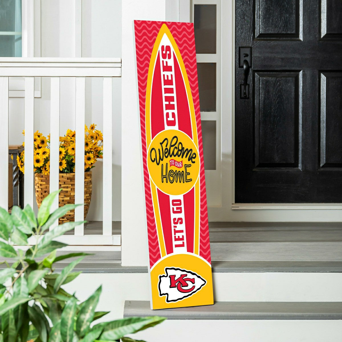 Kansas City Chiefs Summer Seasonal Surfboard ECM Exclusive 47" Single , NFL, Home