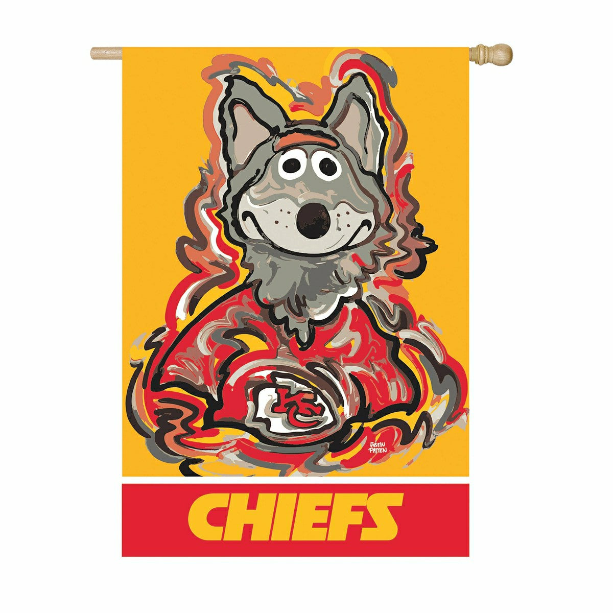 Kansas City Chiefs, Suede REG Justin Patten, NFL, Home