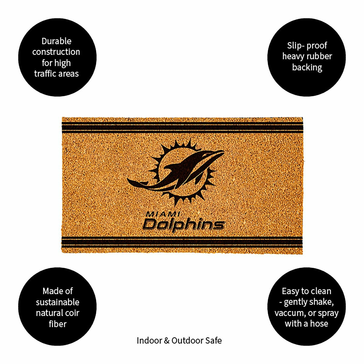 Miami Dolphins, Coir Mat 1C, NFL