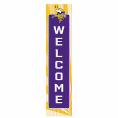 Minnesota Vikings Summer Seasonal Single Sided Large Leaner, 46", NFL, Home