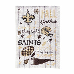 New Orleans Saints, Moire Flag, GDN, Fall Seasonal, NFL, Home