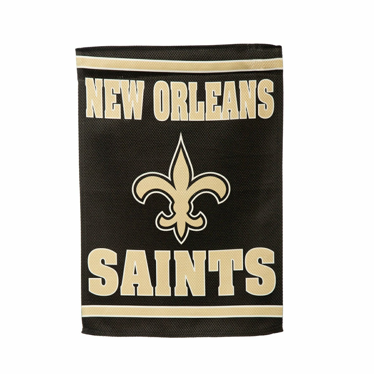Embossed Suede Flag, GDN Size, New Orleans Saints, NFL, Home