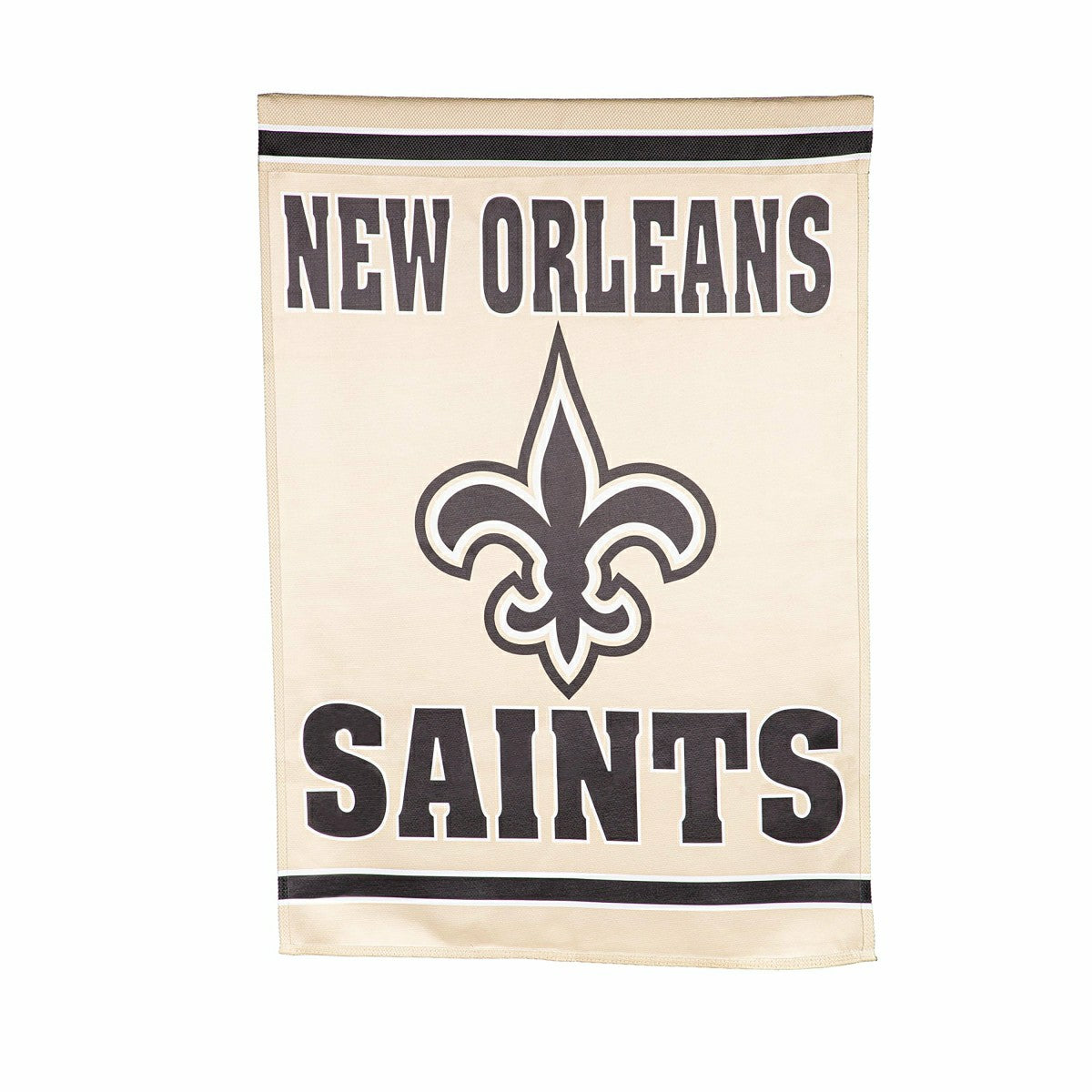 Embossed Suede Flag, House Size, New Orleans Saints, NFL, Home