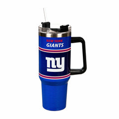 40oz Stainless Steel Canyon Cup w/ Straw, New York Giants, NFL, Home