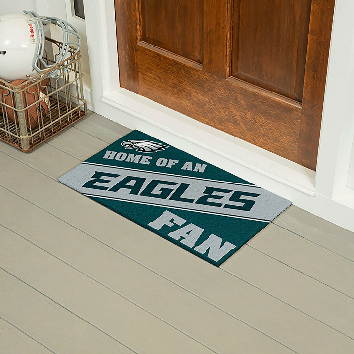 Philadelphia Eagles, PVC Mat COLOR, Home of a Fan, NFL