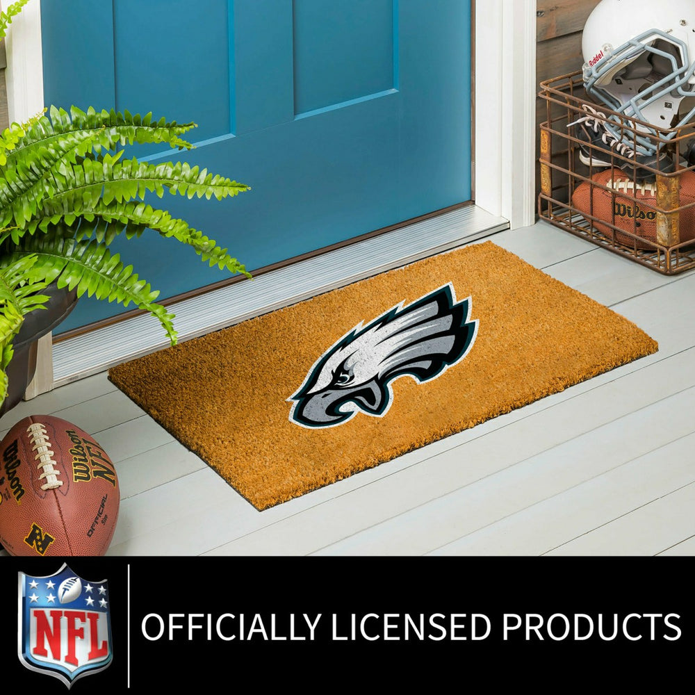 Coir Mat, 16"x28", Philadelphia Eagles, NFL