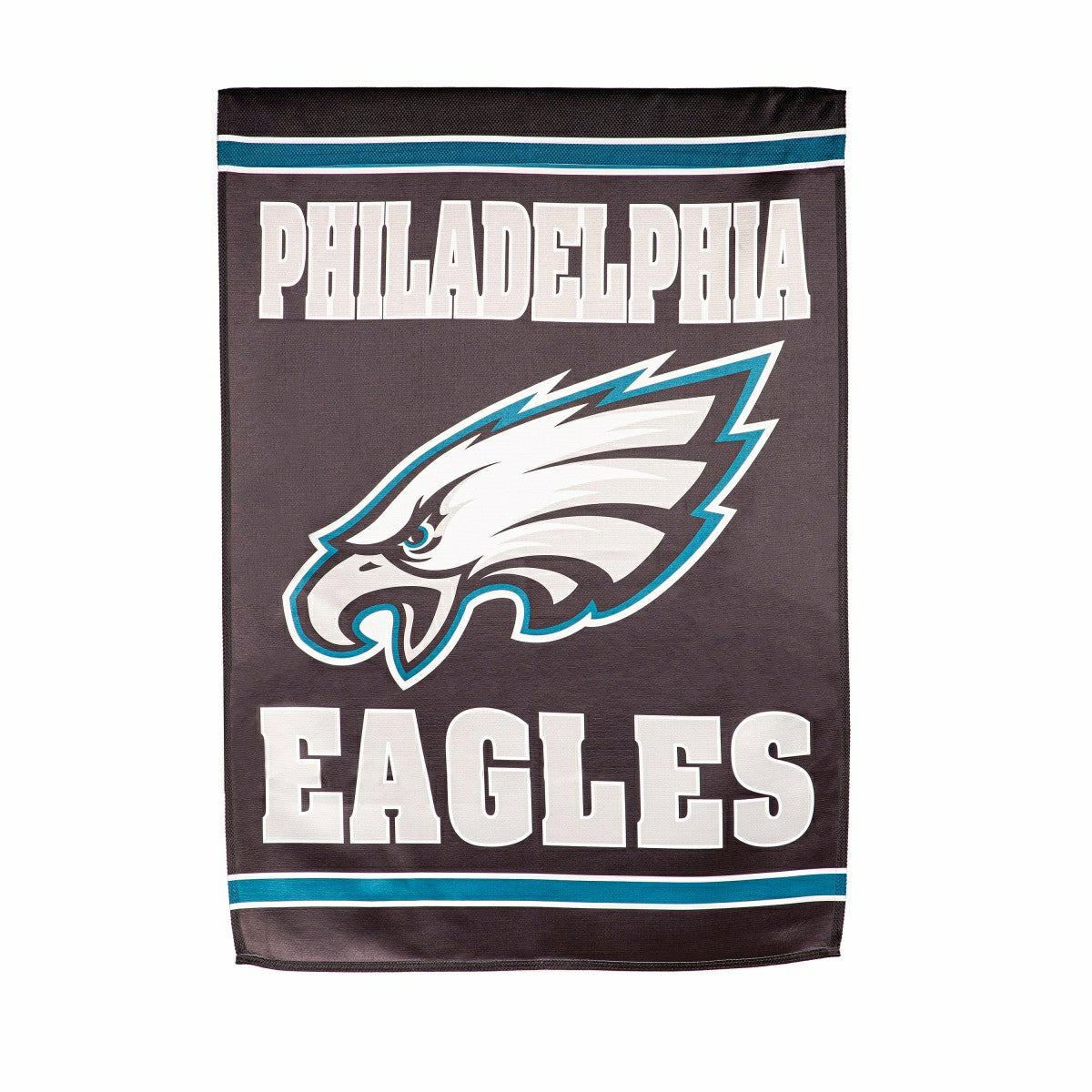 Embossed Suede Flag, House Size, Philadelphia Eagles, NFL, Home