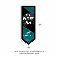 LED Wall Decor, Pennant, Philadelphia Eagles, NFL, Home