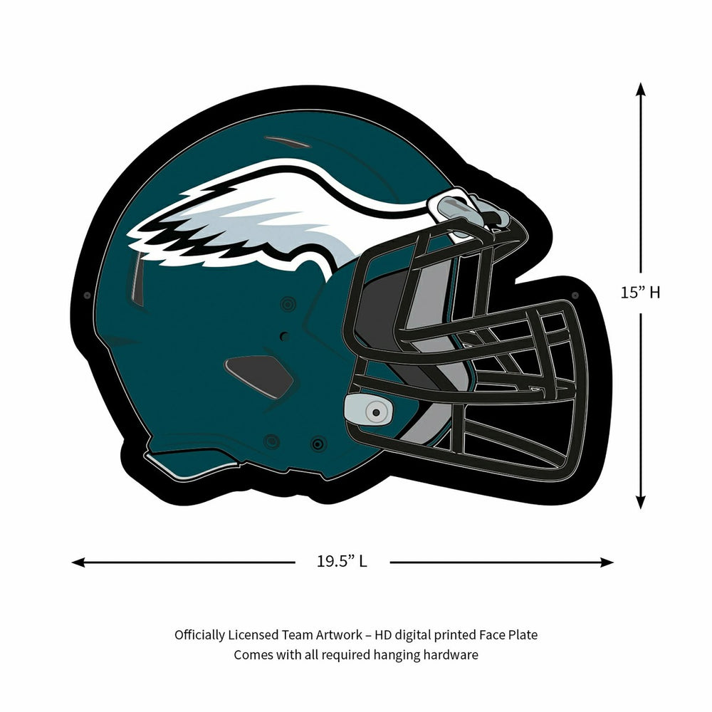 LED Wall Decor, Helmet, Philadelphia Eagles, NFL, Home