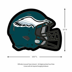 LED Wall Decor, Helmet, Philadelphia Eagles, NFL, Home