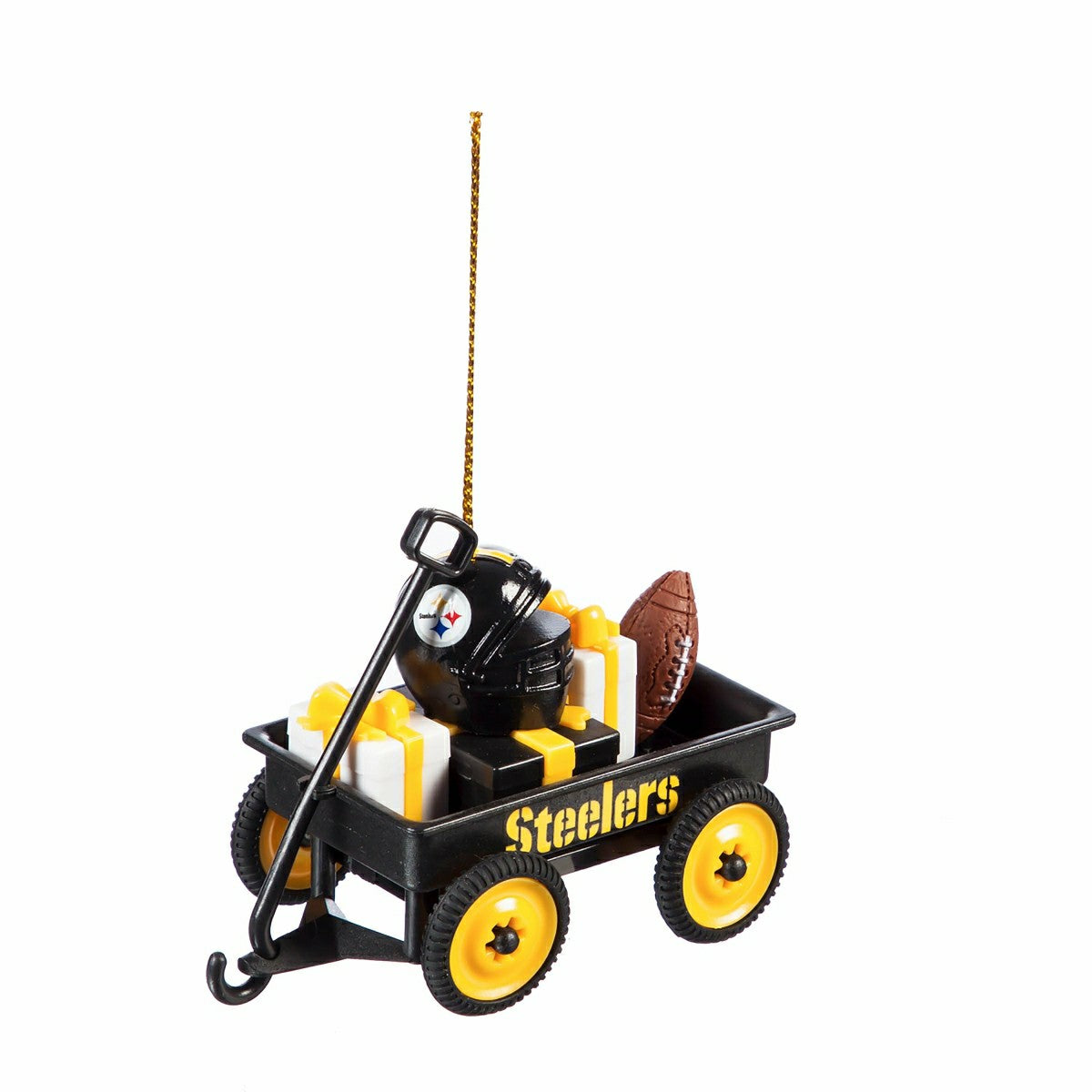 Pittsburgh Steelers Team Wagon Ornament, NFL, Home