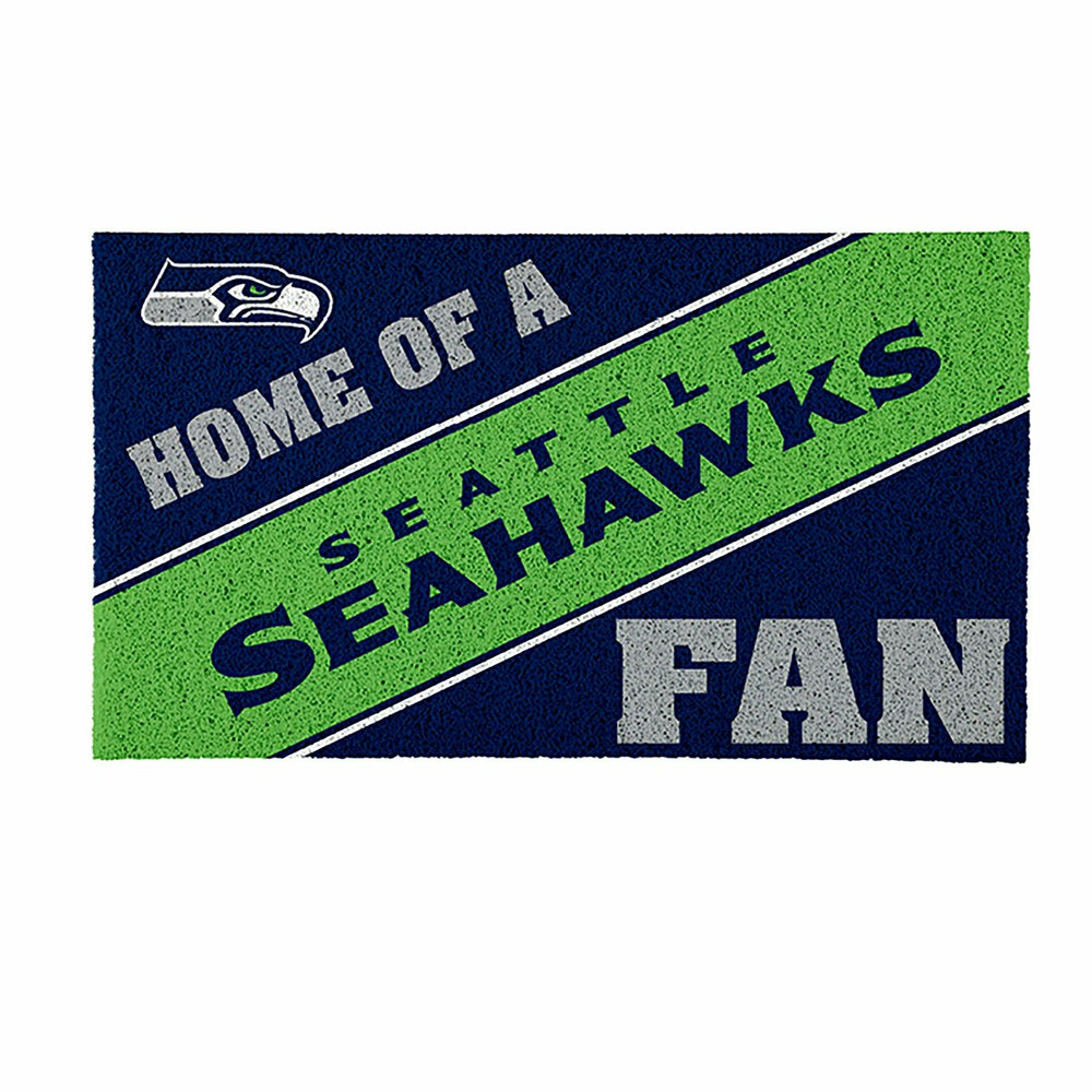 Seattle Seahawks, PVC Mat COLOR, Home of a Fan, NFL