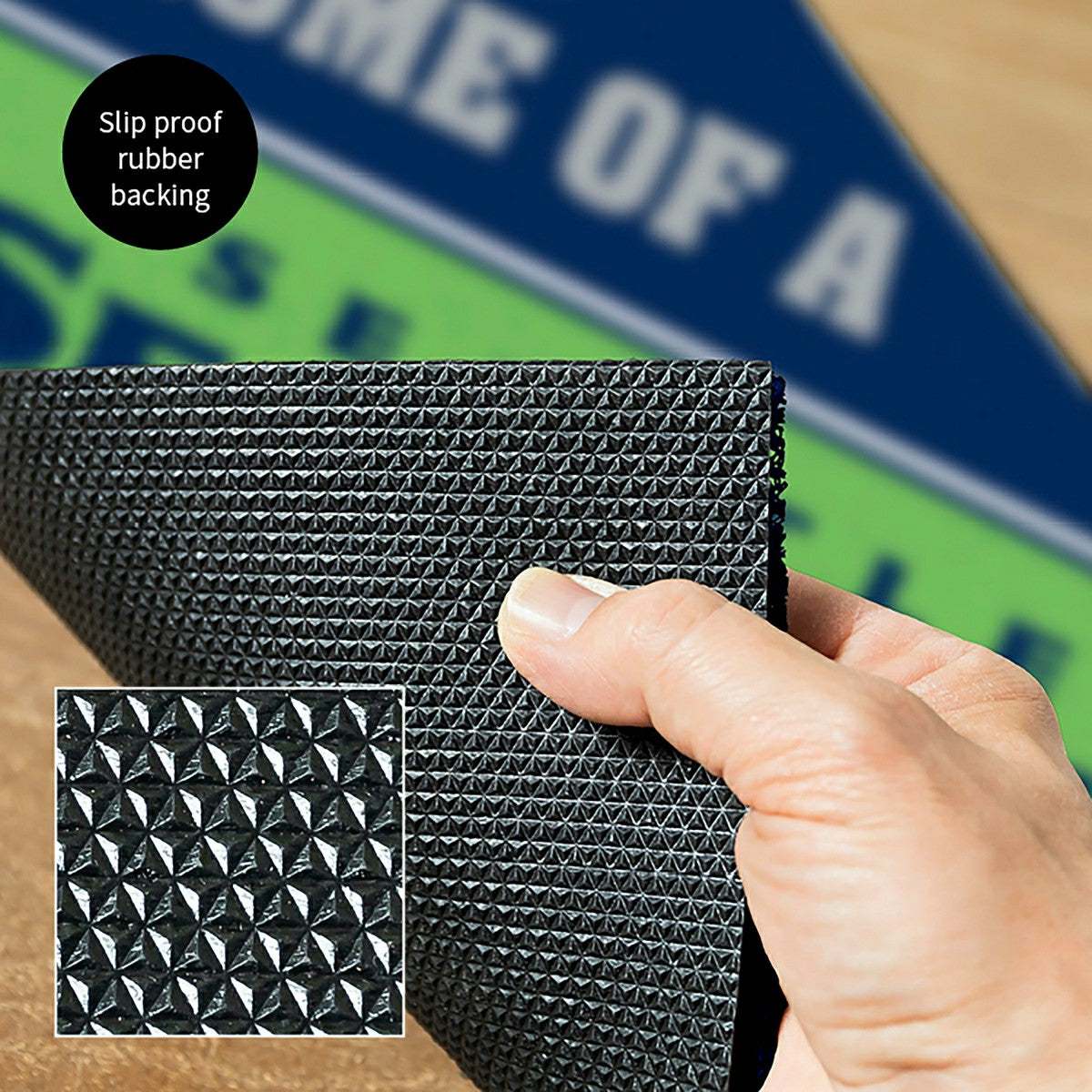 Seattle Seahawks, PVC Mat COLOR, Home of a Fan, NFL