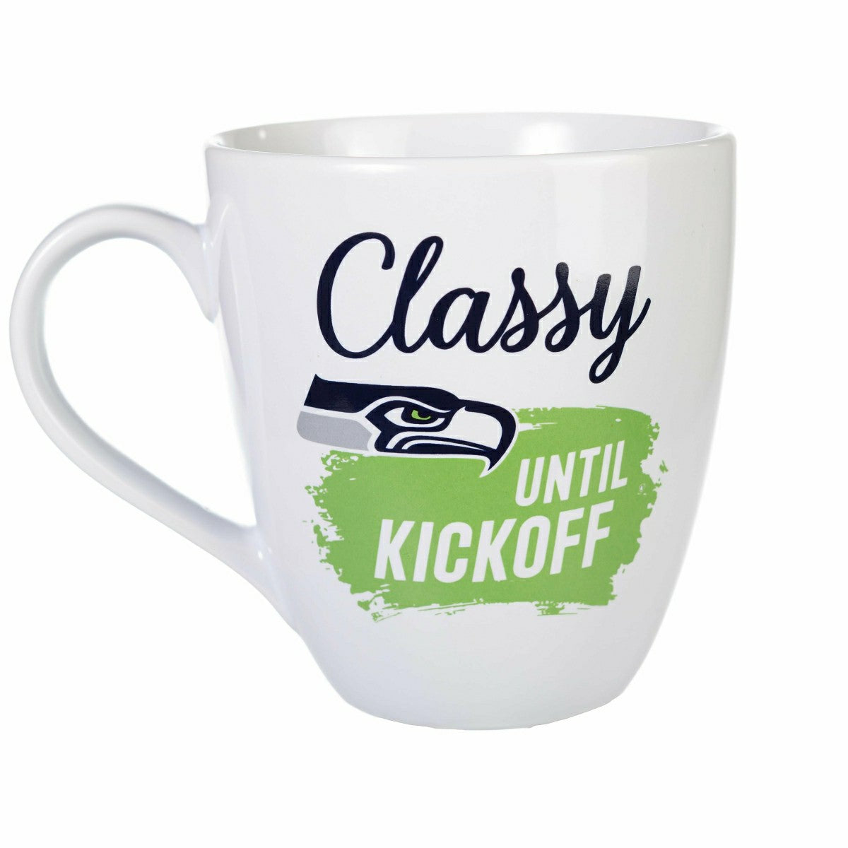 Seattle Seahawks, Ceramic Cup O'Java 17oz Gift Set, NFL, Home