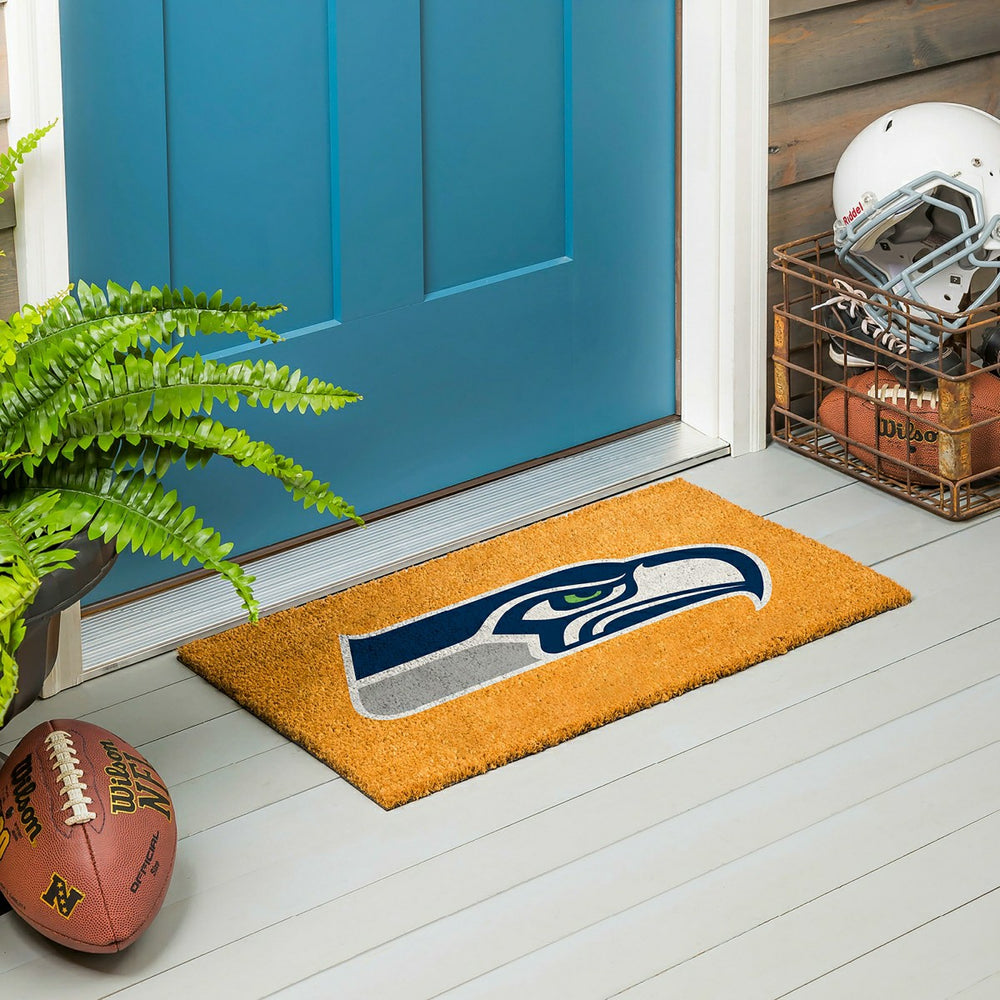 Coir Mat, 16"x28", Seattle Seahawks, NFL
