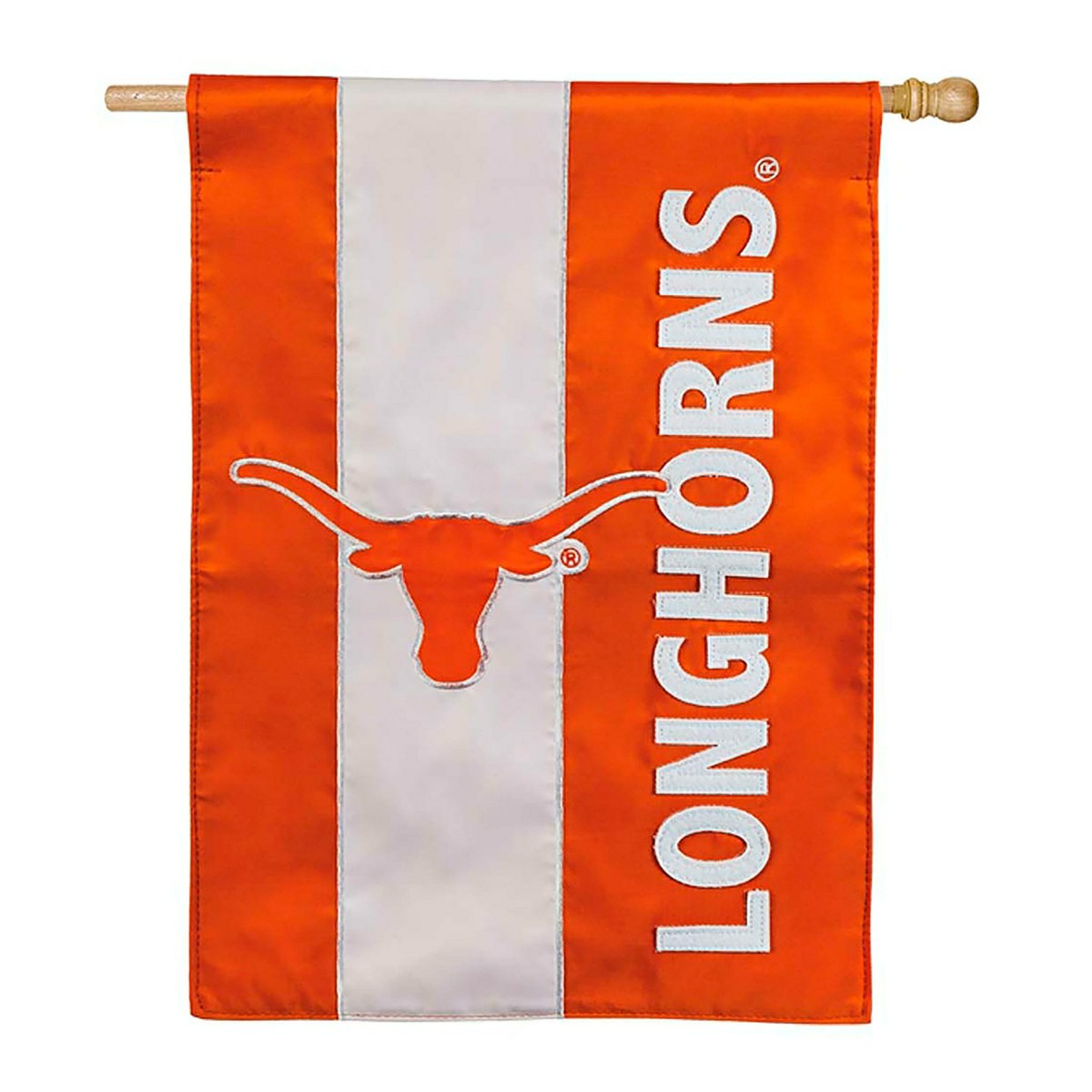 Double-Sided Embellished NCAA College Team Pride Applique House Flag, , Home, Collegiate